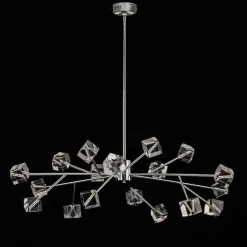 Modern Mid-century Glam Branch Crystal Sputnik Chandelier
