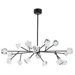 Modern Mid-century Glam Branch Crystal Sputnik Chandelier