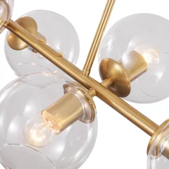 Modern Mid-Century Globe Kitchen Island Pendant Light