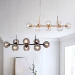 Modern Mid-Century Globe Kitchen Island Pendant Light