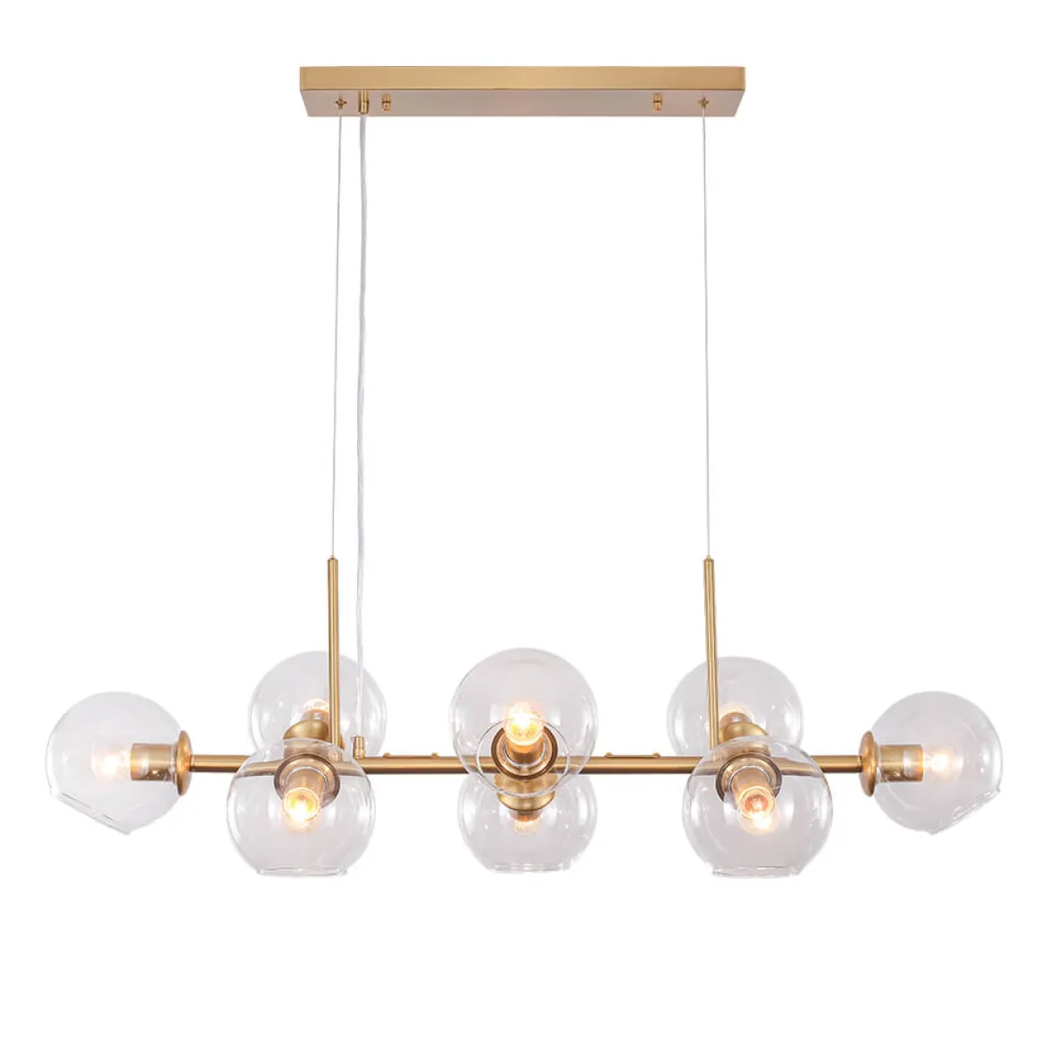 Modern Mid-Century Globe Kitchen Island Pendant Light
