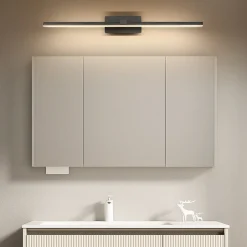 Modern Minimalist LED Linear Bathroom Vanity Light Warm White Wall Sconce