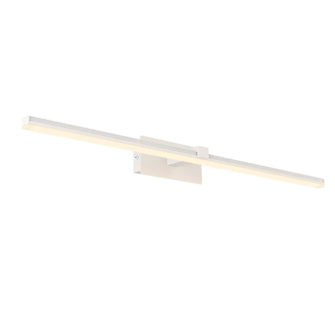 Modern Minimalist LED Linear Bathroom Vanity Light Warm White Wall Sconce