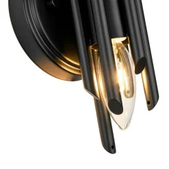 Modern Orchestral Style Trendy Cluster Tube Wall Sconce