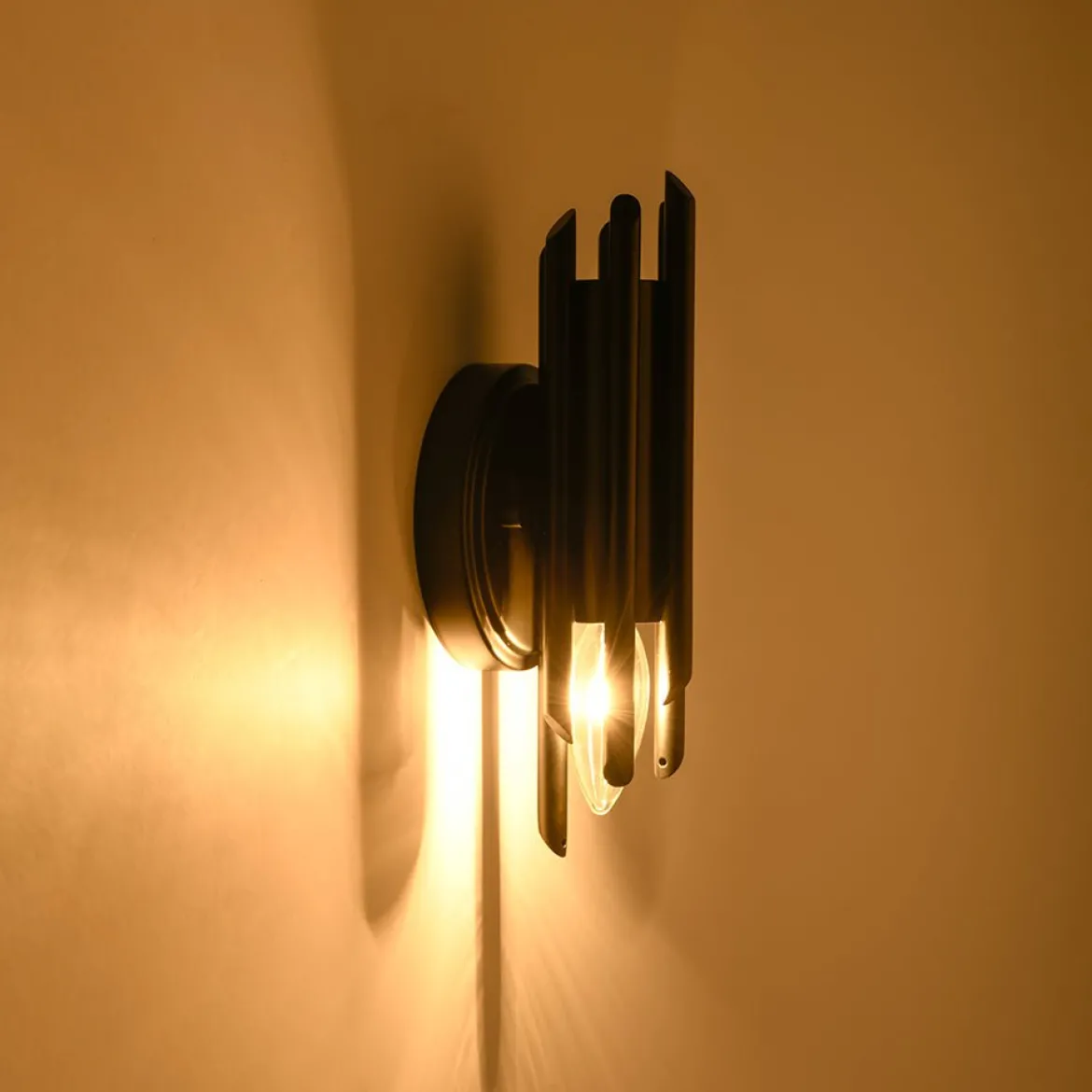 Modern Orchestral Style Trendy Cluster Tube Wall Sconce