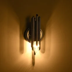 Modern Orchestral Style Trendy Cluster Tube Wall Sconce
