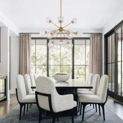 Modern Sphere 12-light Sputnik Chandelier