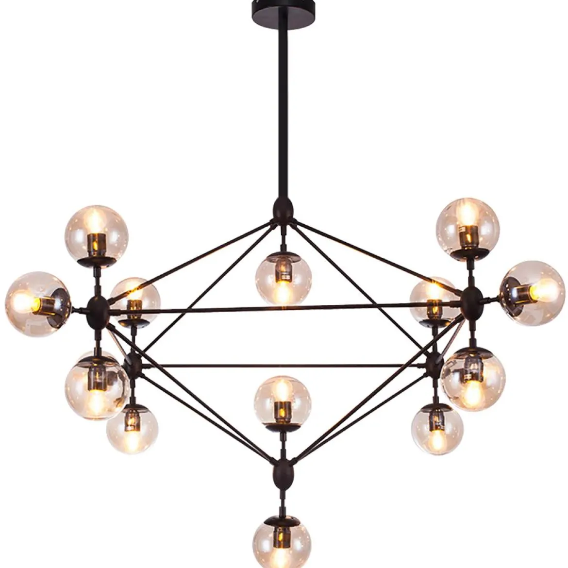 Modern Statement Geometric Chandelier