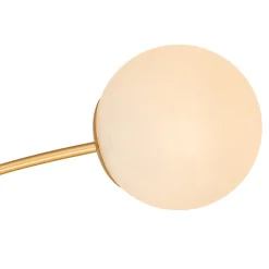 (OpenBox) Blossom 12-Light Opal Glass Bubble Semi Flush Chandelier