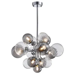 (OpenBox) Cluster Glass Globe Bubble Chandelier 23.6