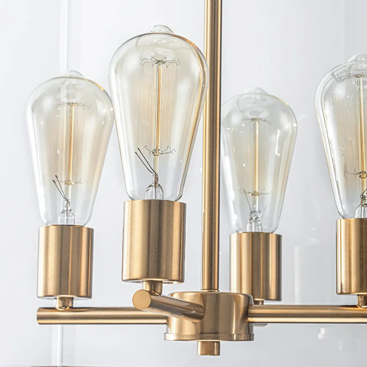 (OpenBox) Contemporary Glass Wide Square Lantern Pendant Chandelier
