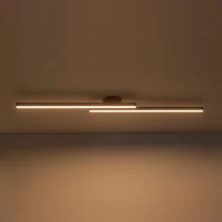(OpenBox) Dimmable 2-Light Long Strip Linear LED Flush Mount