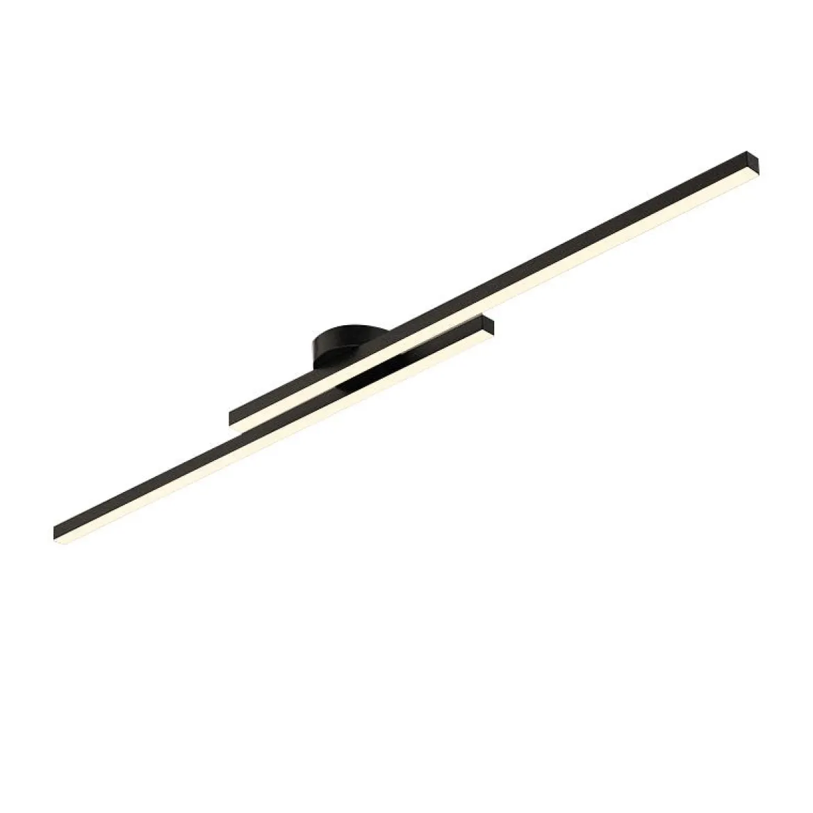 (OpenBox) Dimmable 2-Light Long Strip Linear LED Flush Mount