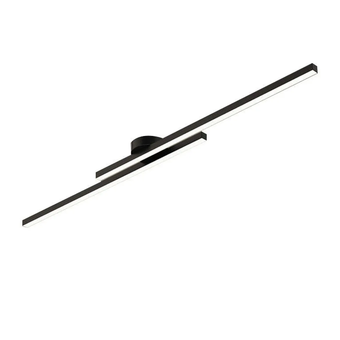 (OpenBox) Dimmable 2-Light Long Strip Linear LED Flush Mount