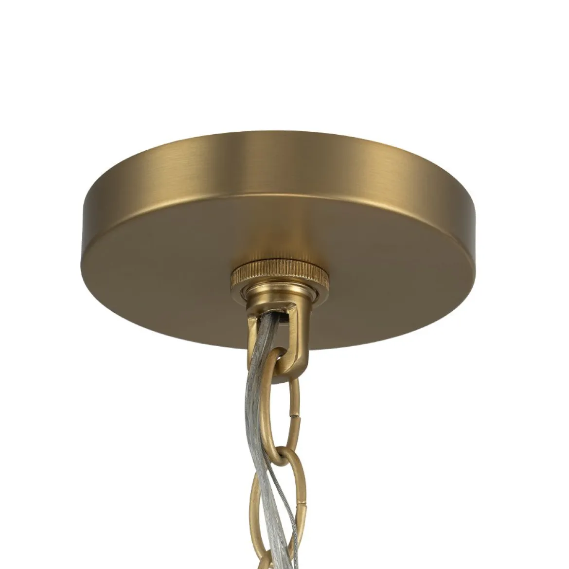 (OpenBox) French Farmhouse 5-Light Brass Candle Style Chandelier