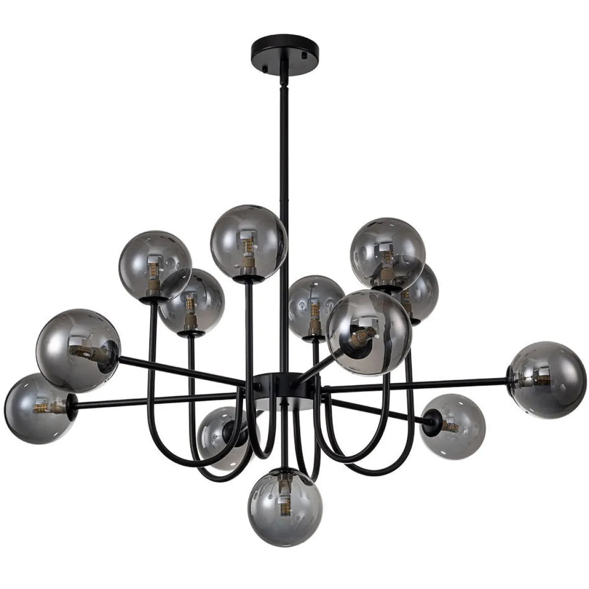 (OpenBox) Glam 13-Light Sputnik Glass Globe Bubble Chandelier