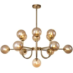 (OpenBox) Glam 13-Light Sputnik Glass Globe Bubble Chandelier