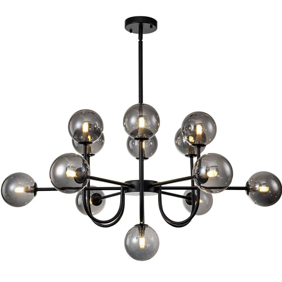 (OpenBox) Glam 13-Light Sputnik Glass Globe Bubble Chandelier