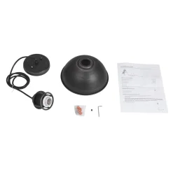 (OpenBox) Industrial Single Pot Lid Dome Pendant