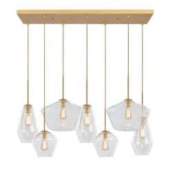 (OpenBox) 7-light Cluster Kitchen Island Pendant Lighting