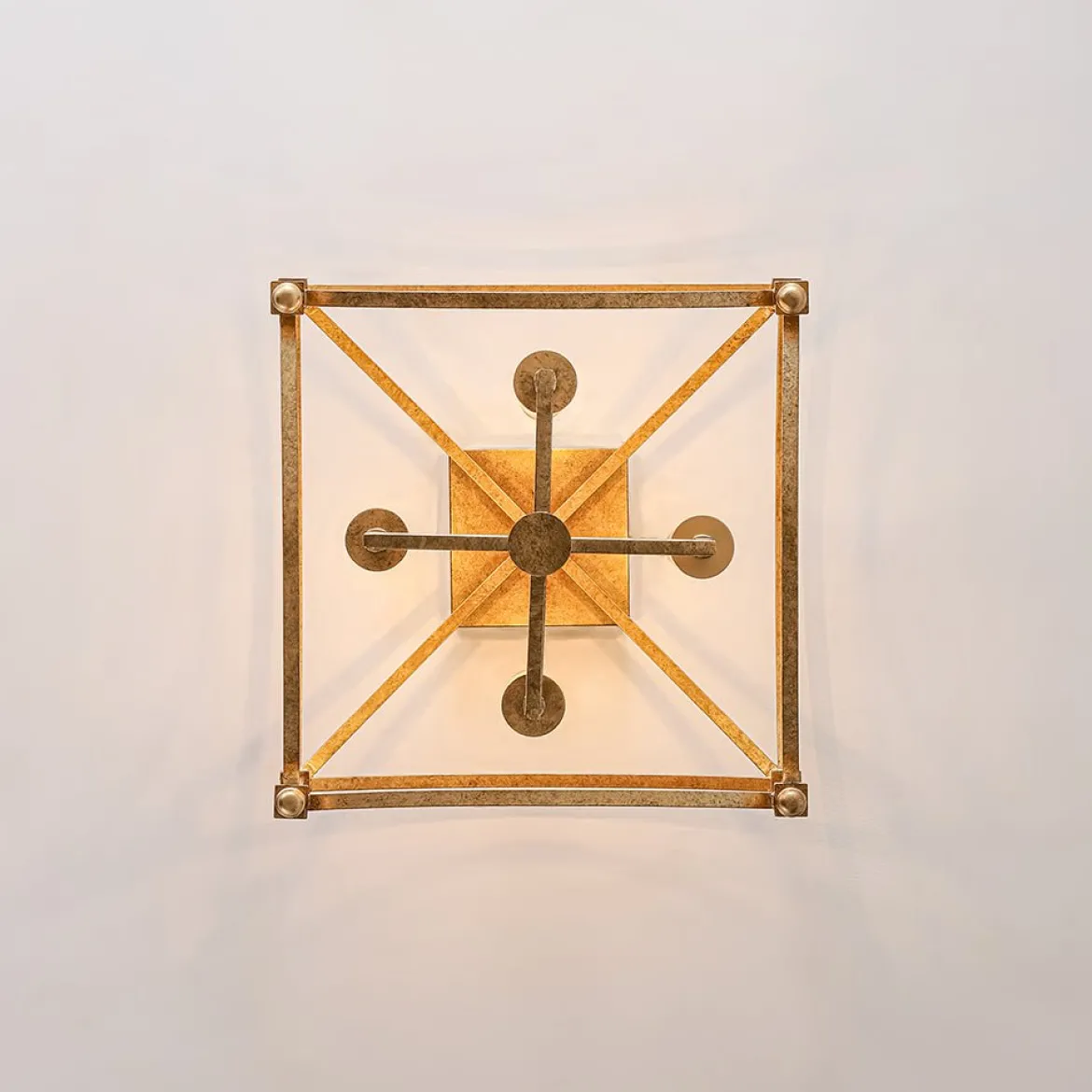 (OpenBox) 4-light French Antique Candle Style Lantern Semi Flush