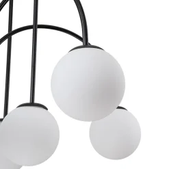 (OpenBox) 10-Light Frosted Glass Globe Bubble Chandelier