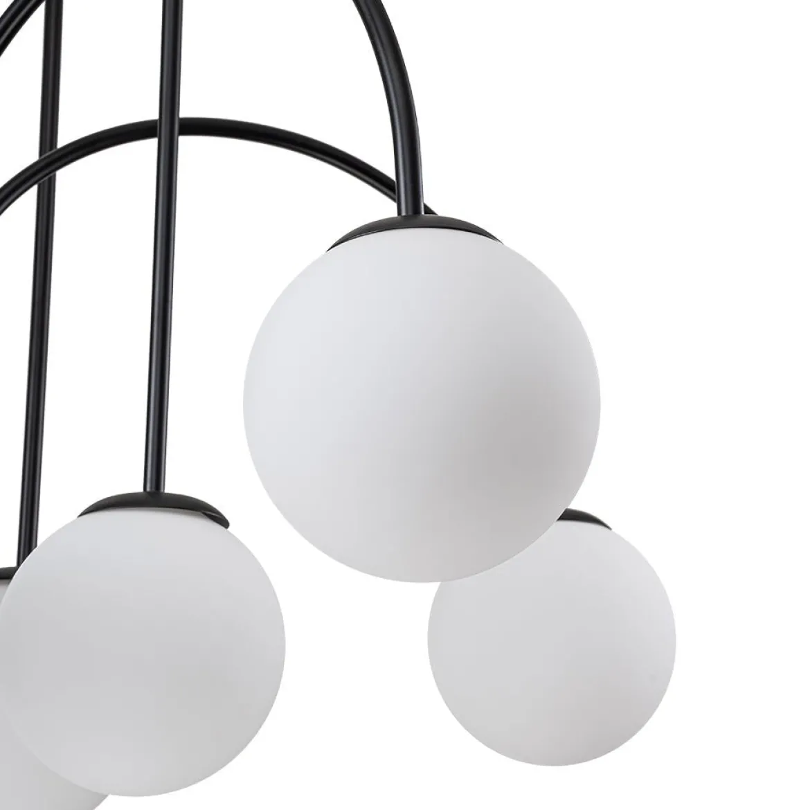 (OpenBox) 10-Light Frosted Glass Globe Bubble Chandelier