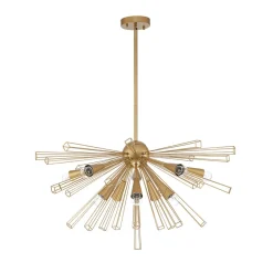 (OpenBox) 10-Light Geometric Sputnik Sunburst Chandelier