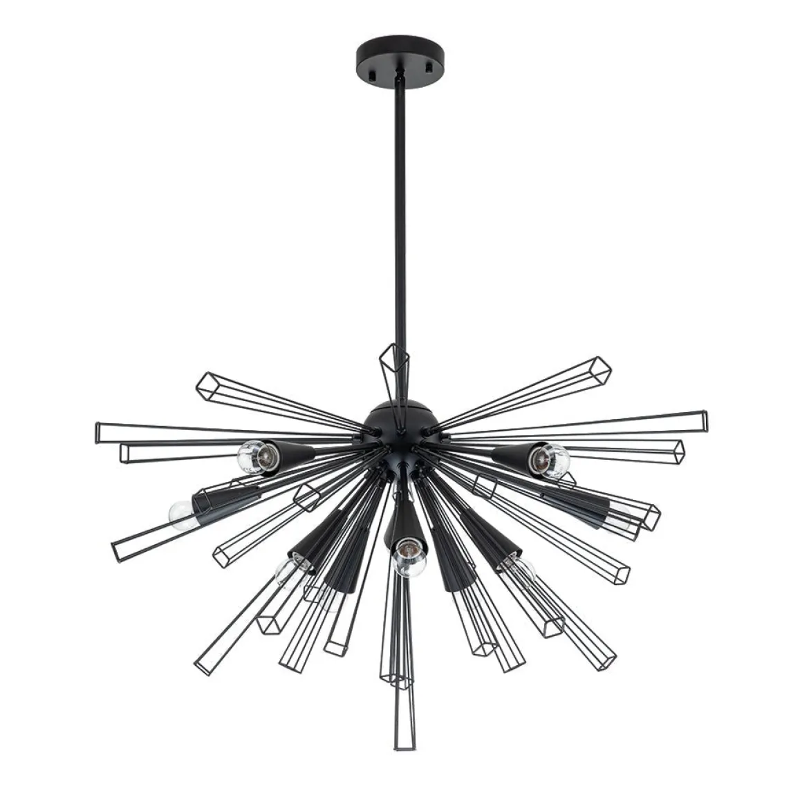 (OpenBox) 10-Light Geometric Sputnik Sunburst Chandelier