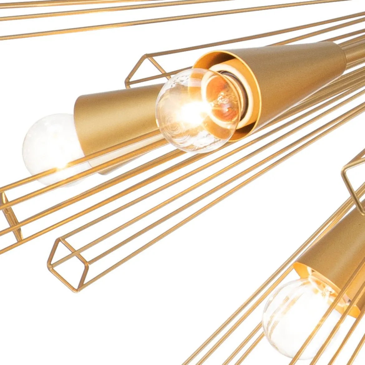 (OpenBox) 10-Light Geometric Sputnik Sunburst Chandelier