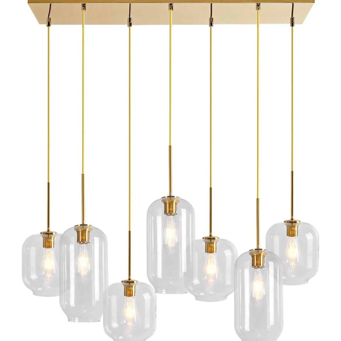 (OpenBox) 7-light Kitchen Island Cluster Pendant Chandelier