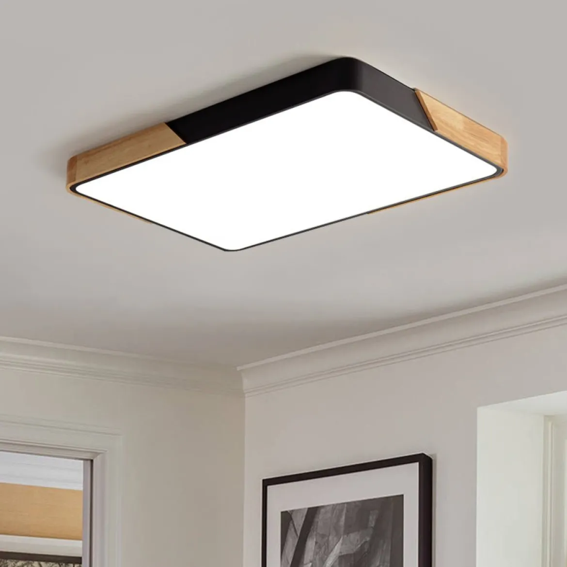 (OpenBox) Rectangle LED Flush Mount Light