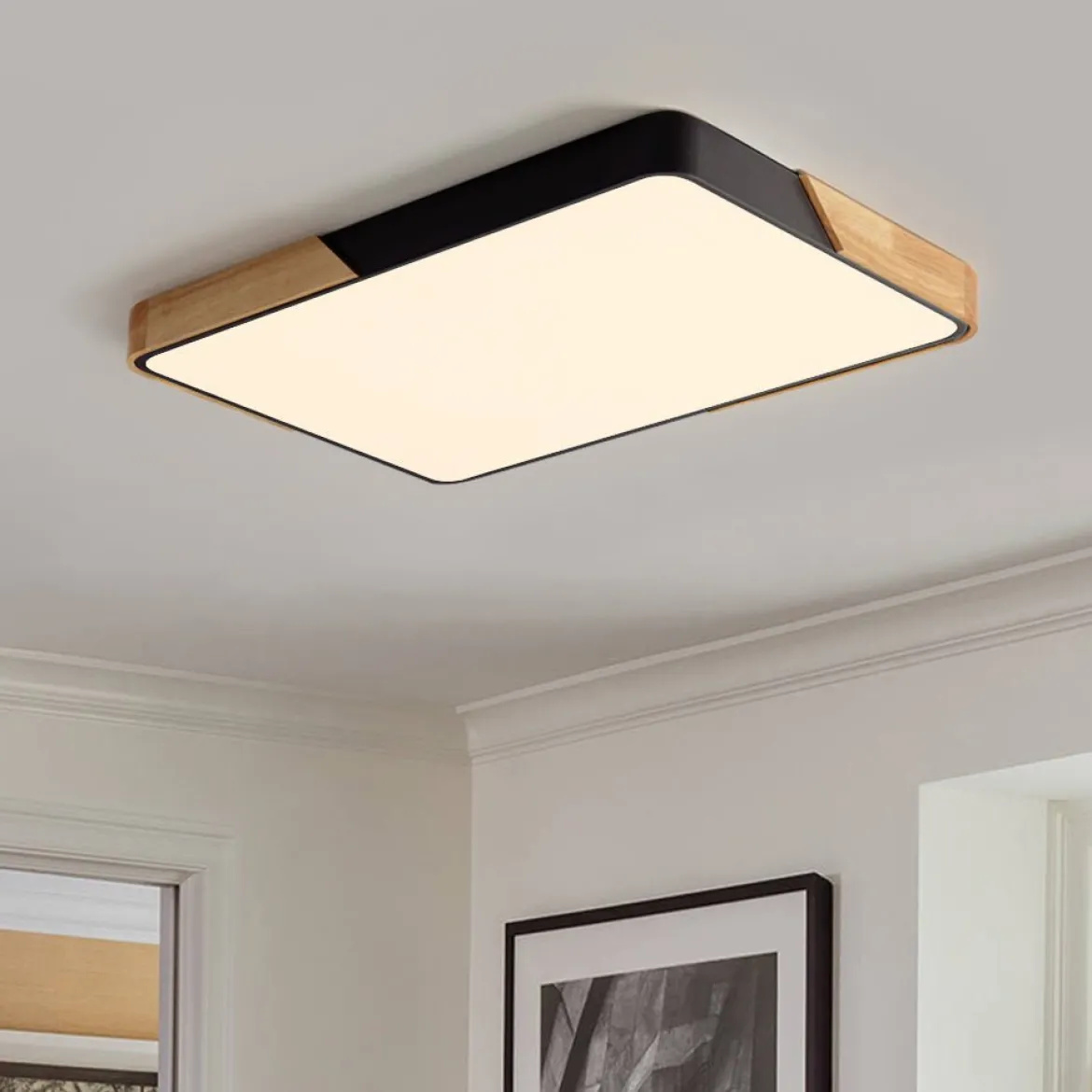 (OpenBox) Rectangle LED Flush Mount Light