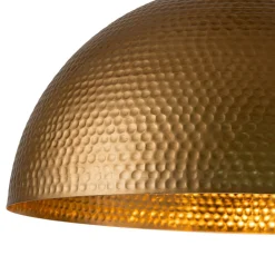 (OpenBox) Vintage Luxe Oversized Hammered Dome Pendant