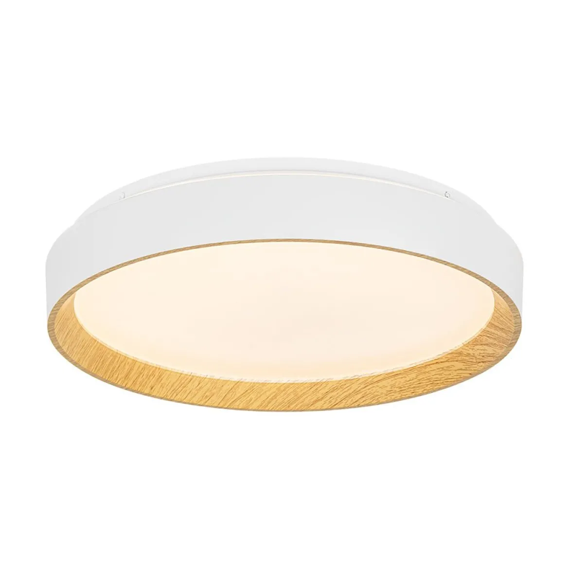Scandinavian 5CCT Dimmable LED Round Flush Mount Light