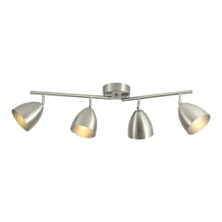 Scandinavian 4-Light Adjustable Spotlight Island Linear Track Light