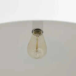 Scandinavian Oversized Iron White Bell Dome Pendant Light