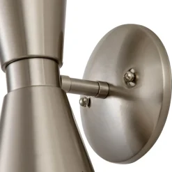 Starry 2-Light Hourglass Wall Sconce
