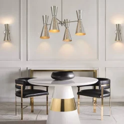 Starry 2-Light Hourglass Wall Sconce