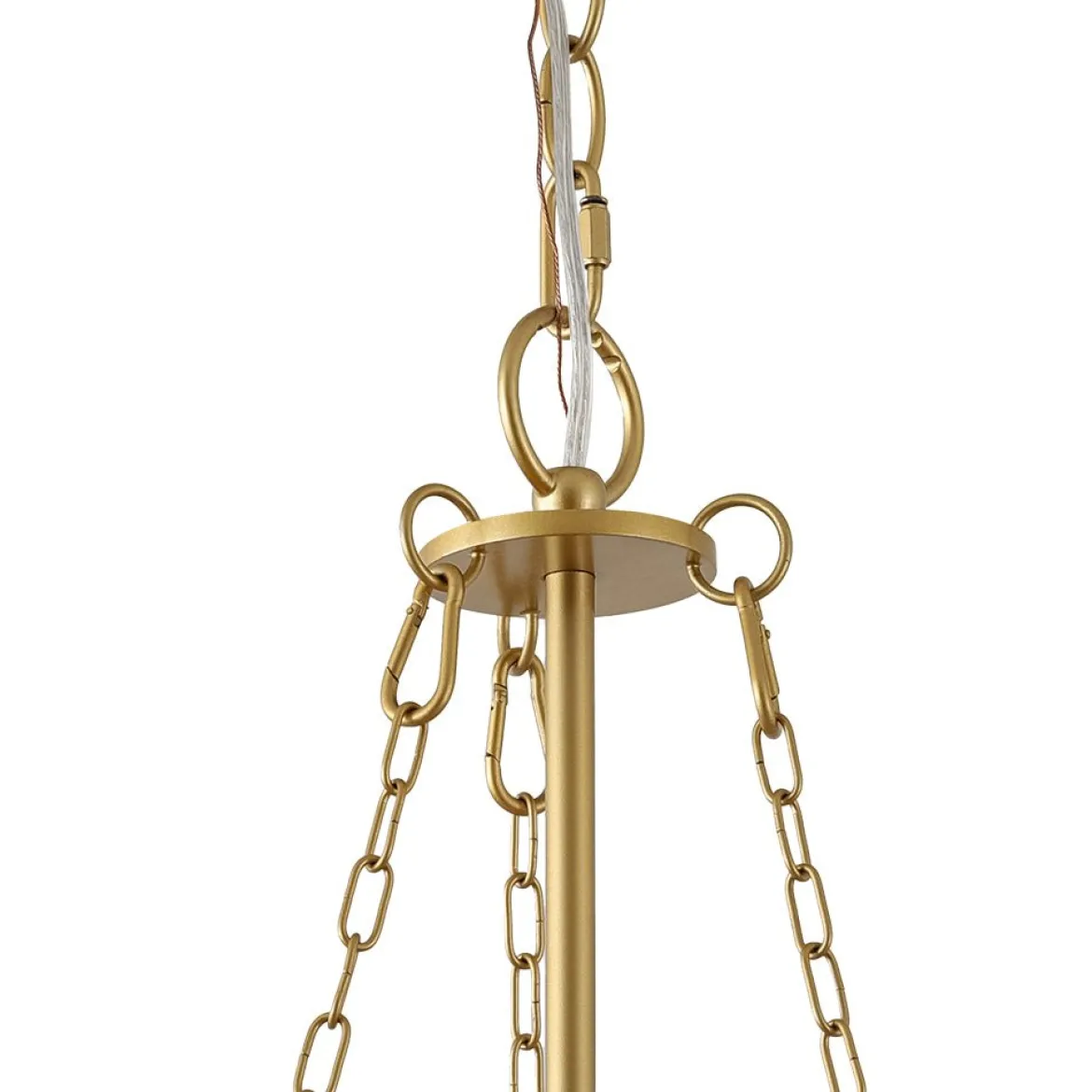 Vintage Luxe Gold Bloom Leaf Branch Oversized Basket Chandelier