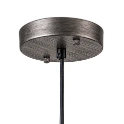 Vintage Luxe Oversized Hammered Dome Pendant Light
